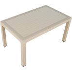 Norino Mandella 90X150 Elit Rattan Masa (Camlı) Çölbeji - BELİRTİLMEMİŞ