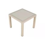 Norino Mandella 90X90 Elit Rattan Masa (Camlı) Çölbeji