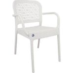 Norino Mandella Ares Rattan Koltuk (6 Adet) Beyaz - BELİRTİLMEMİŞ