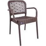 Norino Mandella Ares Rattan Koltuk (6 Adet) Kahverengi - BELİRTİLMEMİŞ