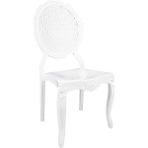 Norino Mandella Diva Sandalye B Modeli (2 Adet) Beyaz - BELİRTİLMEMİŞ