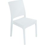 Norino Mandella Elit Rattan Sandalye (2 Adet) Beyaz - BELİRTİLMEMİŞ