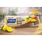 Norino Polmix Limon Kokulu Büzgülü Büyük Boy Çöp Torbası 65X70 cm 10'lu 1 Paket Dayanıklı Sızdırmaz Çöp Poşeti - Belirtilmemiş