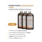Norino Povidon İyotlu Baticonal Antiseptik Çözelti 1 Litre X 3 Adet Cilt Dezenfektanı Solüsyon