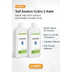 Norino Saf Aseton 1 Litre 2 Adet Güçlü Yağ Ve Kir Çözücü Çok Amaçlı Temizlik Sıvısı