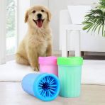 Norino Silikon Jel Fırçalı Kedi Köpek Pati Ayak Yıkama Temizleme Kovası (Küçük)