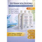 Norino Zefiran Solüsyonu 1 Litre 4 Adet Set Antiseptik Hijyen Ve Çok Amaçlı Temizlik Solüsyonu