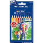 Noris Süper Jumbo Kuru Boya Kalemi 10 Lu