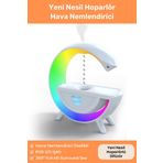 Noriyen Perfect Ambiance RGB LED Işıklı Hava Nemlendirici Oda Buhar Makinesi Y13 Kablosuz Bluetooth Hoparlör