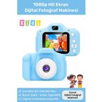Noriyen Yeni Nesil Çocuk Dijital Mini Fotoğraf Makinesi Erkek Çocuklar İçin 1080p HD Ekran Kamera Selfie