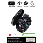 Noriyen Yeni Nesil E6s Dots Hd Ses Çift Mikrofonlu Extra Bass Powerbank Kablosuz 5.0 Blutooth Kulaklık