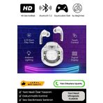 Noriyen Yeni Nesil Ultrapods Pro 8D Stereo Ses Powerbanklı Ios Android Uyumlu Gaming Bluetooth 5.3 Kulaklık