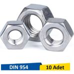 Norm M12 Metrik Çelik Somun Paket 10 Adet