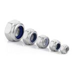 Norm M3 Metrik Fiberli Inox Somun 50 Adet