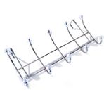 Normadia 10 Kancalı Kapı Arkası Askılık, Metal, 37 Cm, Pratik ve Şık Tasarım - Seçenek 1 - 1BW-Beyaz