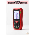 Normadia 100 Metre Dijital Lazer Mesafe Ölçer, Hassas ve Kullanışlı Ölçüm Cihazı - Seçenek 1