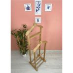 Normadia 125 cm Çift Tepeli Dilsiz Uşak Ceviz Mobilya - Seçenek 1 - Ahşap - Ceviz