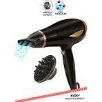 Normadia 2200W Dc Motor Saç Kurutma Makinesi, Hız ve Isı Ayarlı, Difüzörlü, Iyonlu - Ahşap
