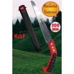 Normadia 300 mm Çelik Düz Ağaç Dal Bağ El Testeresi ve Kılıf ile Güçlü Kesim - Seçenek 1
