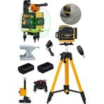 Normadia 360° 12 Köşe Teleskopik Lazer Metre 70M, Akülü, Yeşil Çizgili - Seçenek 1