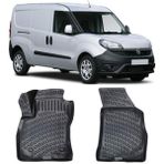 Normadia 3D Havuzlu Paspas Fiat Doblo Panelvan 2015 Sonrası Tam Uyum - Seçenek 1 - Antrasit