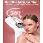 Normadia 9 Aşamalı Buz Soğuk Epilasyon Cihazı, Dokunmatik Ekran, Lazer Teknolojisi