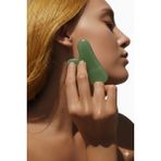 Normadia Aventurin Gua Sha Yüz Masaj Taşı, Doğal Cilt Bakım Aracı - Açık Bej