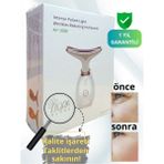 Normadia Boyun ve Yüz Masaj Cihazı, Cilt Sıkılaştırma, Ems Teknolojisi - 1BW-Beyaz