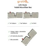 Normadia Çift Yönlü Mikro Fiber Sprey Mop Yedek Bezleri, 2'li Set - Antrasit - Seçenek 1