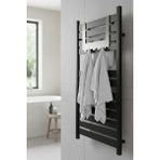 Normadia Çok Amaçlı Metal Havlupan ve Banyo Askısı, Şık ve Kullanışlı Tasarım - Seçenek 1 - Altın - Gümüş - Bakır