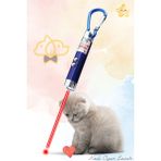 Normadia Çok Fonksiyonlu LED Işıklı Kedi Köpek Lazer Oyuncağı 1 Adet - Açık Bej