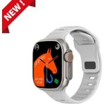 Normadia Doxx Watch 8 Ultra Akıllı Saat 49MM Tam Ekran Kablosuz Şarj Yeni - Seçenek 1 - 1BW-Beyaz