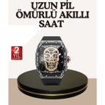 Normadia Gelişmiş Dokunmatik Akıllı Saat, Sesli Asistan ve Çok Fonksiyonlu Özellikler - Seçenek 1 - Açık Bej