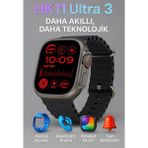 Normadia Hd Amoled Ekranlı, Çift Çekirdekli, 2 Kordonlu Akıllı Saat - Seçenek 1 - Ahşap