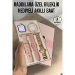 Normadia Kadınlara Özel Akıllı Saat, Adım Sayar, Nabız ve Gps Özellikleri - Seçenek 1 - Açık Bej
