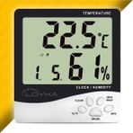 Normadia Loyka H100 Plus Sıcaklık ve Nem Ölçer, Hassas Ölçüm ve Uygun Kullanım Sağlar - Seçenek 1