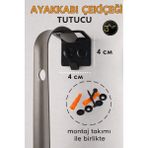 Normadia Metal Duvar Askısı ve Anahtarlık, Şık ve Pratik Takı ve Anahtar Organizer - Seçenek 1 - Ahşap