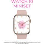 Normadia Miniset 41MM Amoled Akıllı Saat, Kordon ve Bileklik Hediyeli - Seçenek 1 - Ahşap - Bej