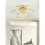 Normadia Modern 3'lü LED Plafonyer, 3 Renk Işık, Salon, Oturma Odası, Mutfak Için - Seçenek 1 - Açık Bej