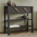 Normadia Modern 90 cm Tek Kapaklı Dresuar, Raflı Konsol ve Antre Dolabı