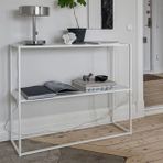 Normadia Modern Metal Dresuar, Çok Amaçlı 100X80X25 Cm, Salon ve Ofis Için