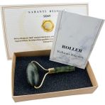 Normadia Parçalı Yeşim Jade Roller, Doğal ve Şık Güzellik Aracı - Ahşap
