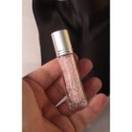 Normadia Pembe Kuvars Doğal Taş Yüz ve Cilt Esans Yağ Şişesi 10 Ml, 8 cm Metal Kapak - Ahşap - Bej