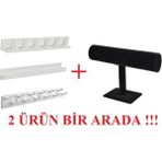 Normadia Pratik Takı Askısı ve Bileklik Standı, Düzenli ve Şık Saklama - Seçenek 1 - Açık Bej