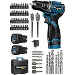 Normadia Pro 16.8V Çift Akülü Çelik Mandren Şarjlı Matkap - Seçenek 1