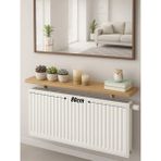 Normadia Şık Çam Rengi Petek Üstü Raf, 80 Cm, Modern ve Kullanışlı Tasarım - Ahşap - Ceviz