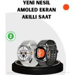 Normadia Şık ve Fonksiyonel Kablosuz Şarj Akıllı Saat, Bildirim Uyarılarıyla - Seçenek 1 - Açık Bej
