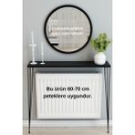 Normadia Siyah Raf, Petek Üstü Dresuar, 80CM, 60-70CM Petekler Için - Ahşap