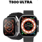 Normadia T800 Ultra 49MM Akıllı Saat, Ios ve Android Destekli, Çift Kordon - Seçenek 1 - Ahşap