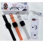 Normadia T800 Ultra 49MM Çift Kordon Kablosuz Çağrı Akıllı Saat - Seçenek 1 - Ahşap